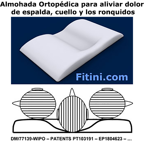 Fitini son las mejores almohadas patenteadas para su salud: almohada antirronquidos, almohada antiapnea, almohada antienvejecimiento, almohada antiinsomnio, almohada para la dolor de espalda y cuello | ¡Duerma como un Ángel!